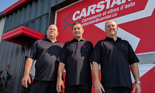 CARSTAR continu le développement de son réseau québécois en annonçant l’ouverture du nouveau Centre CARSTAR St-Nicolas.
