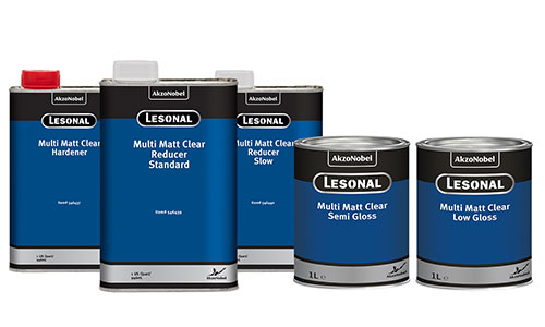 AkzoNobel a récemment annoncé un nouveau produit de recouvrement, le Lesonal Multi Matt Clear.