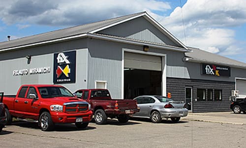 L’atelier de Miramichi a récemment fait l’objet de rénovations afin de répondre aux normes actuelles de la marque Fix Auto.